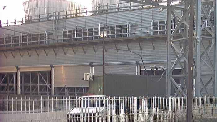 Elektricky ovládané uzávěry pro chladicí věže výroby elektrické energie