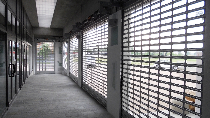 P100 Evolution, chiusura per galleria commerciale