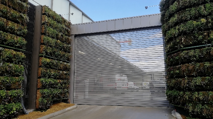 Rolling shutter for the new Rimini Trade and Exhibition Center